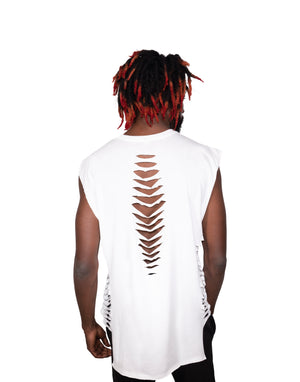 
                  
                    Load image into Gallery viewer, stab me in the back tee/dress (white)
                  
                