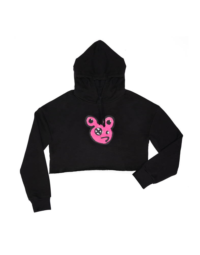 
                  
                    Load image into Gallery viewer, cropped &amp;#39;pink&amp;#39; organic hoodie
                  
                